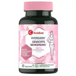 Kruidvat Kruidvat Overgang Gewichtsbeheersing Tabletten aanbieding