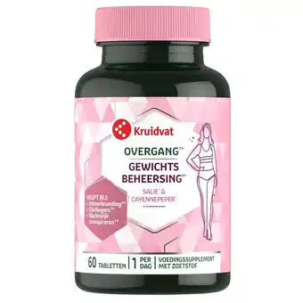 Kruidvat Kruidvat Overgang Gewichtsbeheersing Tabletten aanbieding