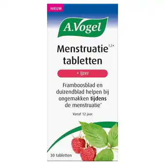 Kruidvat A.Vogel Menstruatie Tabletten aanbieding