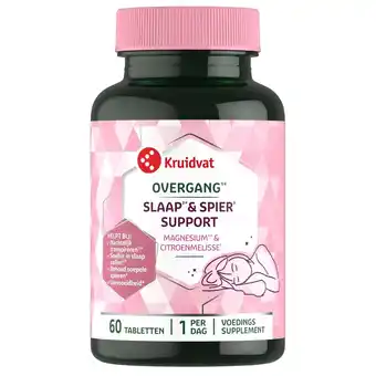 Kruidvat Kruidvat Overgang Slaap & Spier Support Tabletten aanbieding