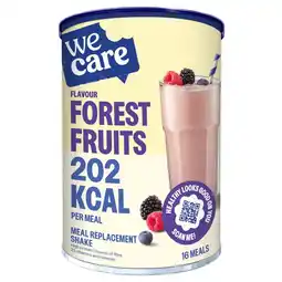 Kruidvat WeCare Forest Fruits Meal Replacement Shake aanbieding