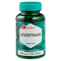 Kruidvat Kruidvat Levertraan Capsules aanbieding