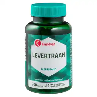 Kruidvat Kruidvat Levertraan Capsules aanbieding