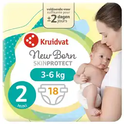 Kruidvat Kruidvat NewBorn Mini Maat 2 Luiers Smallpack aanbieding