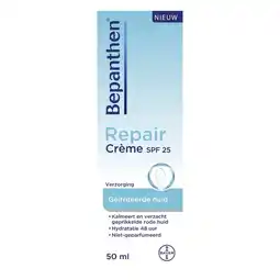Kruidvat Bepanthen SPF 25 Repair Crème aanbieding