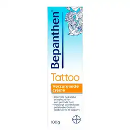 Kruidvat Bepanthen Tattoo Verzorgende Crème aanbieding