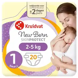 Kruidvat Kruidvat NewBorn Small Maat 1 Luiers Smallpack aanbieding