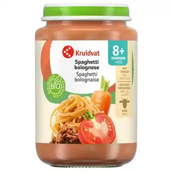 Kruidvat Kruidvat 8+M Bio Spaghetti Bolognese Maaltijd aanbieding