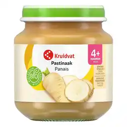 Kruidvat Kruidvat 4+M Bio Pastinaak Groentehapje aanbieding