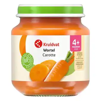 Kruidvat Kruidvat 4+M Bio Wortel Groentehapje aanbieding