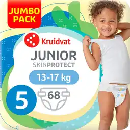 Kruidvat Kruidvat Junior Maat 5 Luiers Jumbopack aanbieding