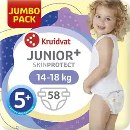Kruidvat Kruidvat Junior Plus Maat 5+ Luiers Jumbopack aanbieding