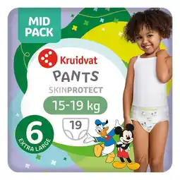 Kruidvat Kruidvat Pants Extra Large Maat 6 Luierbroekjes Midpack aanbieding