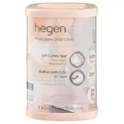 Kruidvat Hegen Extra Slow Flow 0+M Maat 0 Speen aanbieding