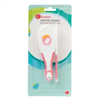 Kruidvat Kruidvat 0+M Baby Borstel & Kam aanbieding