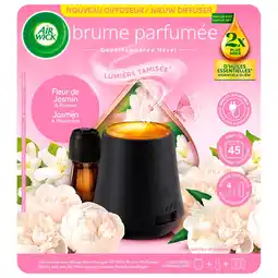 Kruidvat Air Wick Essential Mist Kalmerende Jasmijn & Pioen Automatische Luchtverfrisser Starterkit aanbieding