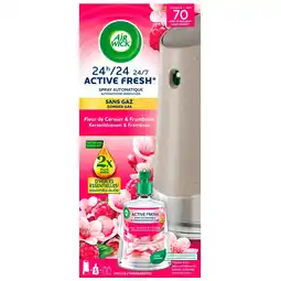 Kruidvat Air Wick Active Fresh Kersenbloesem & Framboos Starterkit aanbieding