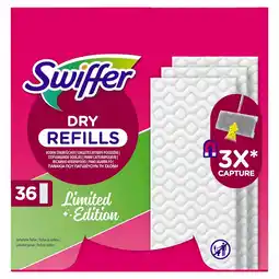 Kruidvat Swiffer Dry Stofvangende Vloerdoekjes aanbieding
