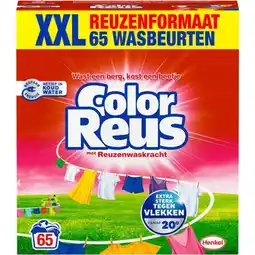 Kruidvat Witte Reus Color Reus Waspoeder aanbieding