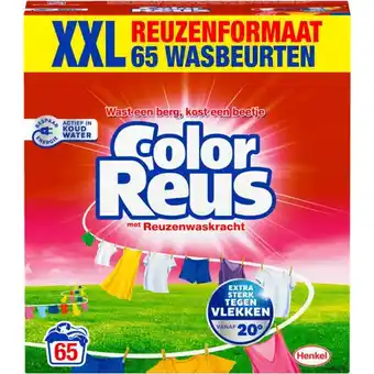 Kruidvat Witte Reus Color Reus Waspoeder aanbieding