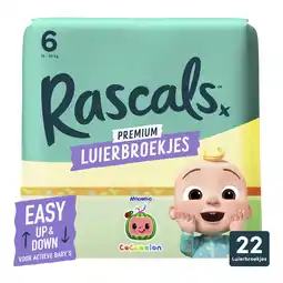 Kruidvat Rascals Maat 6 Cocomelon Luierbroekjes aanbieding