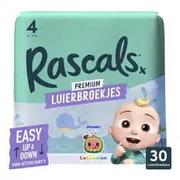 Kruidvat Rascals Maat 4 Cocomelon Luierbroekjes aanbieding