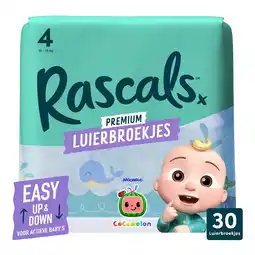 Kruidvat Rascals Maat 4 Cocomelon Luierbroekjes aanbieding