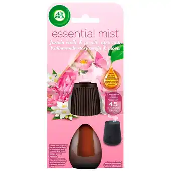 Kruidvat Air Wick Essential Mist Kalmerende Sterjasmijn en Pioen Navulling aanbieding