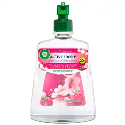 Kruidvat Air Wick Active Fresh Kersenbloesem & Framboos Navulling aanbieding