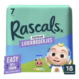 Kruidvat Rascals Maat 7 Cocomelon Luierbroekjes aanbieding