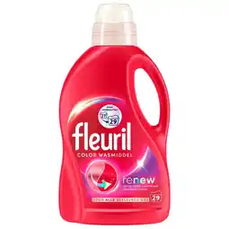 Kruidvat Fleuril Renew Color Vloeibaar Wasmiddel aanbieding