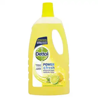 Kruidvat Dettol Power & Fresh Citrus Allesreiniger aanbieding