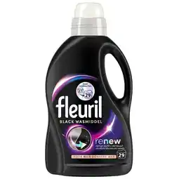 Kruidvat Fleuril Renew Black Vloeibaar Wasmiddel aanbieding