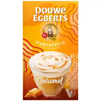 Kruidvat Douwe Egberts Latte Caramel Oploskoffie aanbieding