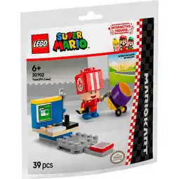 Kruidvat LEGO Super Mario 30702 Mario Kart Toad (Pitstop) aanbieding