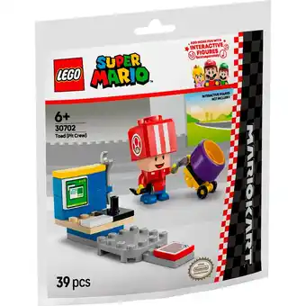 Kruidvat LEGO Super Mario 30702 Mario Kart Toad (Pitstop) aanbieding