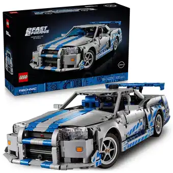 Kruidvat LEGO Technic 42210 2 Fast 2 Furious Nissan Auto aanbieding