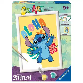 Kruidvat Ravensburger Creart Disney Stitch Schilderen Op Nummer aanbieding