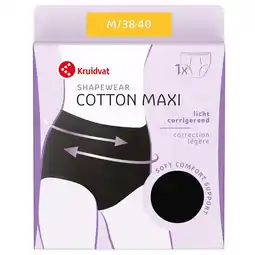 Kruidvat Kruidvat Cotton Maxi Shapewear Damesslip aanbieding