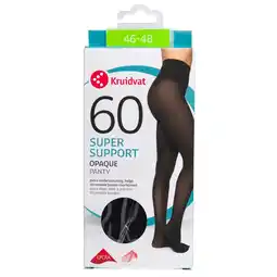 Kruidvat Kruidvat Super Support Opaque 60 Den Panty aanbieding