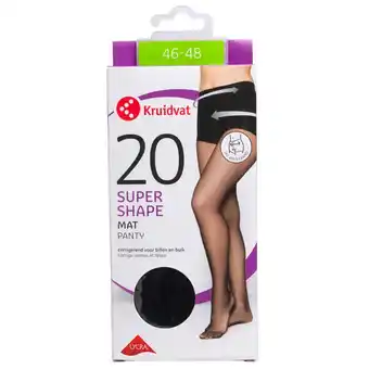 Kruidvat Kruidvat Super Shape Mat 20 Den Panty aanbieding