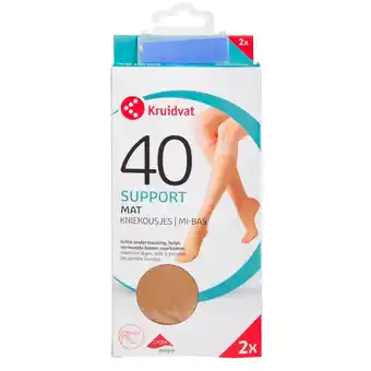 Kruidvat Kruidvat 40 Den Ondersteunende Kniekous aanbieding