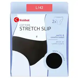 Kruidvat Kruidvat Cotton Stretch Damesslip aanbieding