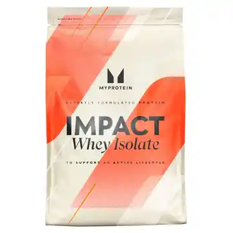 Kruidvat Myprotein Impact Natural Vanilla Whey Isolate aanbieding