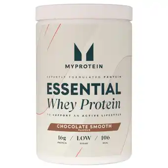 Kruidvat Myprotein Essential Chocolate Whey Protein aanbieding