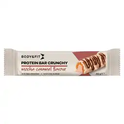 Kruidvat Body & Fit Crunchy Mocha Caramel Protein Bar aanbieding
