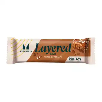 Kruidvat Myprotein Layered Triple Chocolate Bar aanbieding