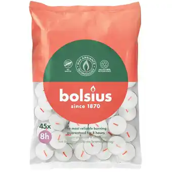 Kruidvat Bolsius 8-Uur Waxinelichtjes aanbieding