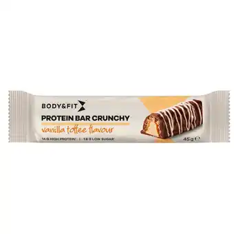 Kruidvat Body & Fit Crunchy Vanilla Protein Bar aanbieding