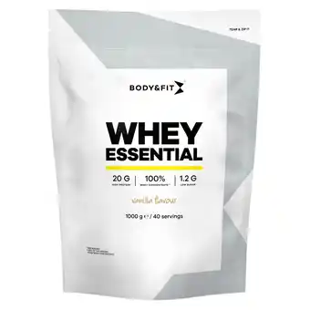 Kruidvat Body & Fit Whey Essential Vanilla Eiwitshake aanbieding